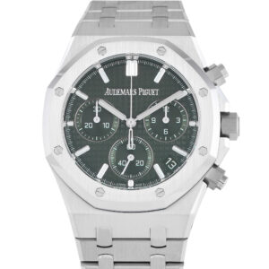 Audemars Piguet Royal Oak Chronograph Green Dial Watch 26240ST.OO.1320ST.08