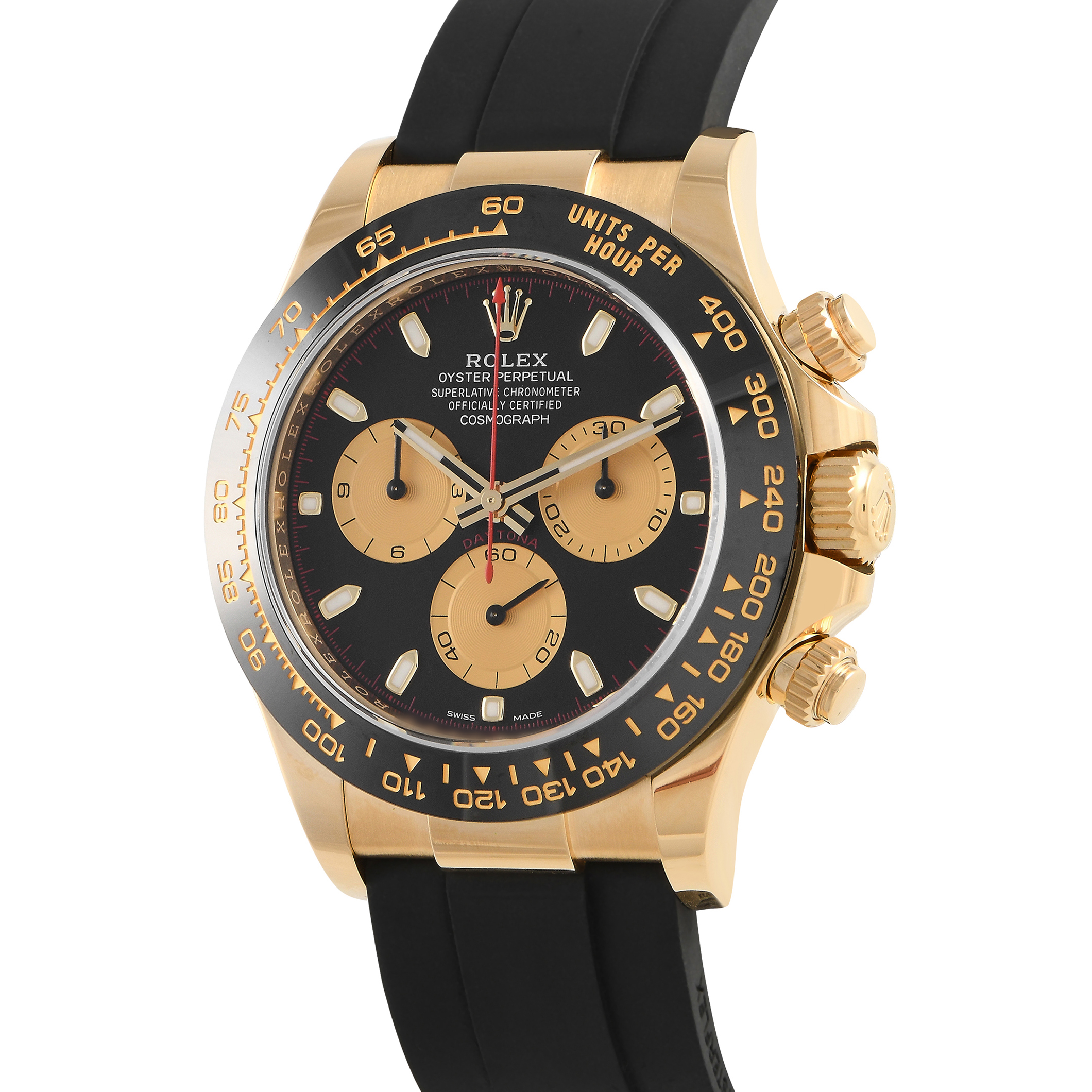 Rolex Daytona Black Dial Watch 116518LN