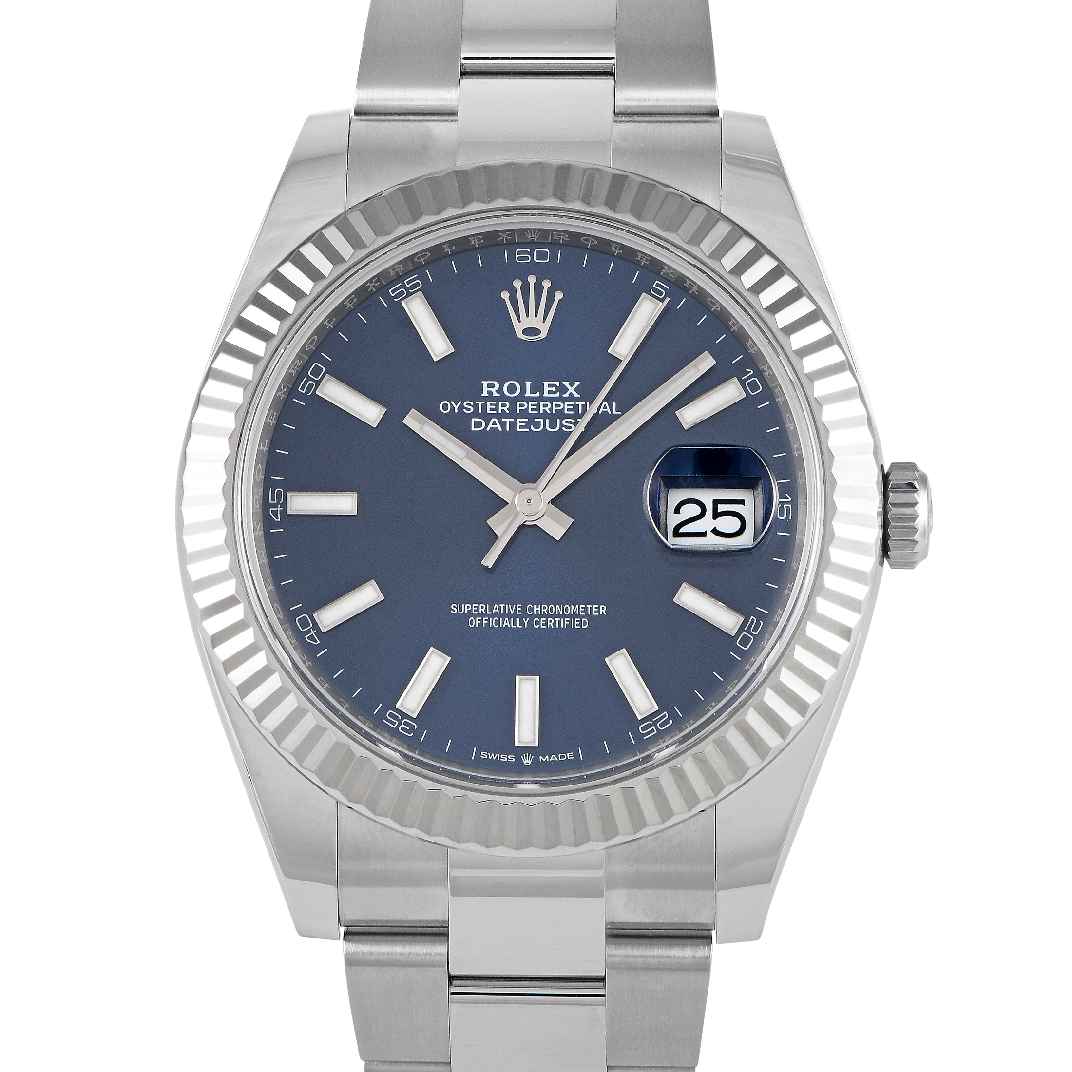 Rolex Datejust 41 Blue Dial Watch 126334