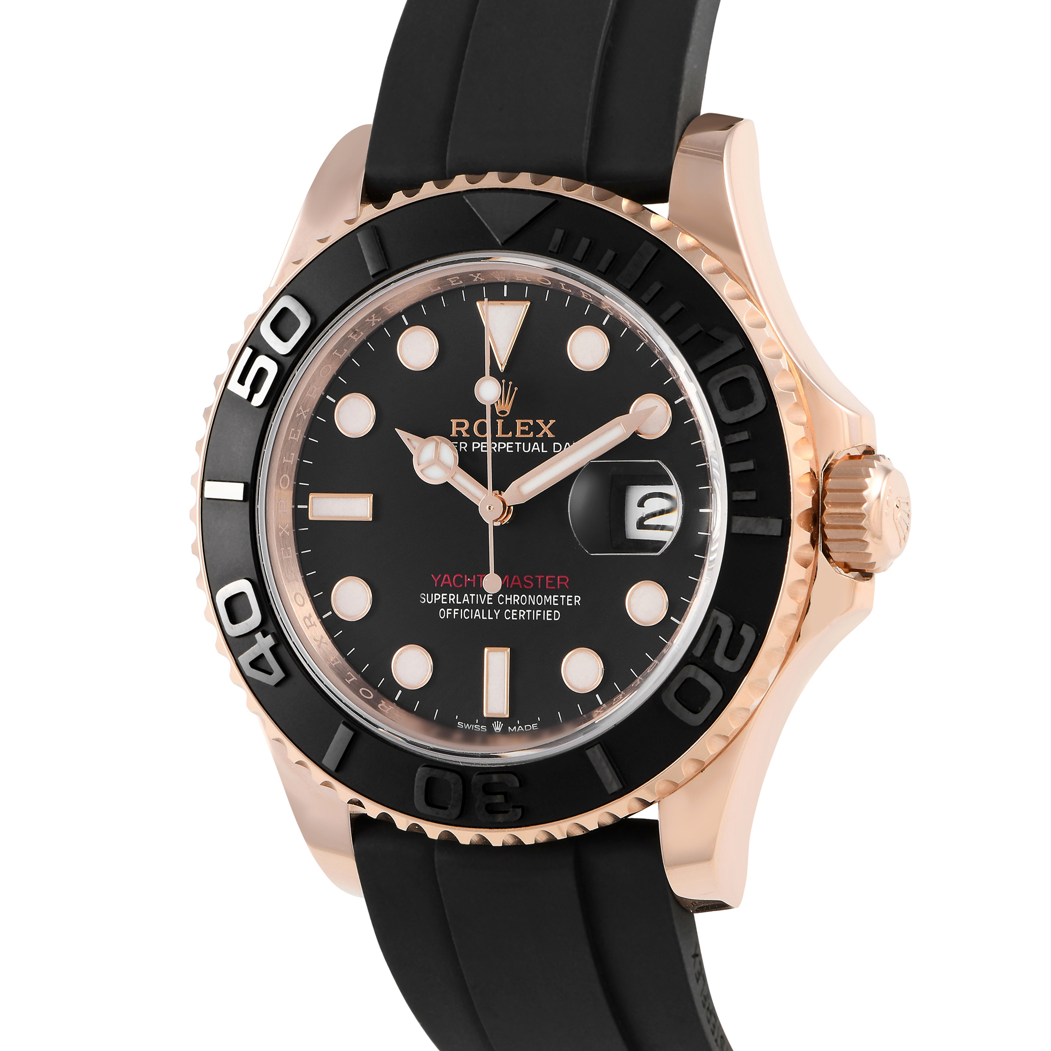 Rolex Yacht-Master 40 Everose Gold Watch 126655
