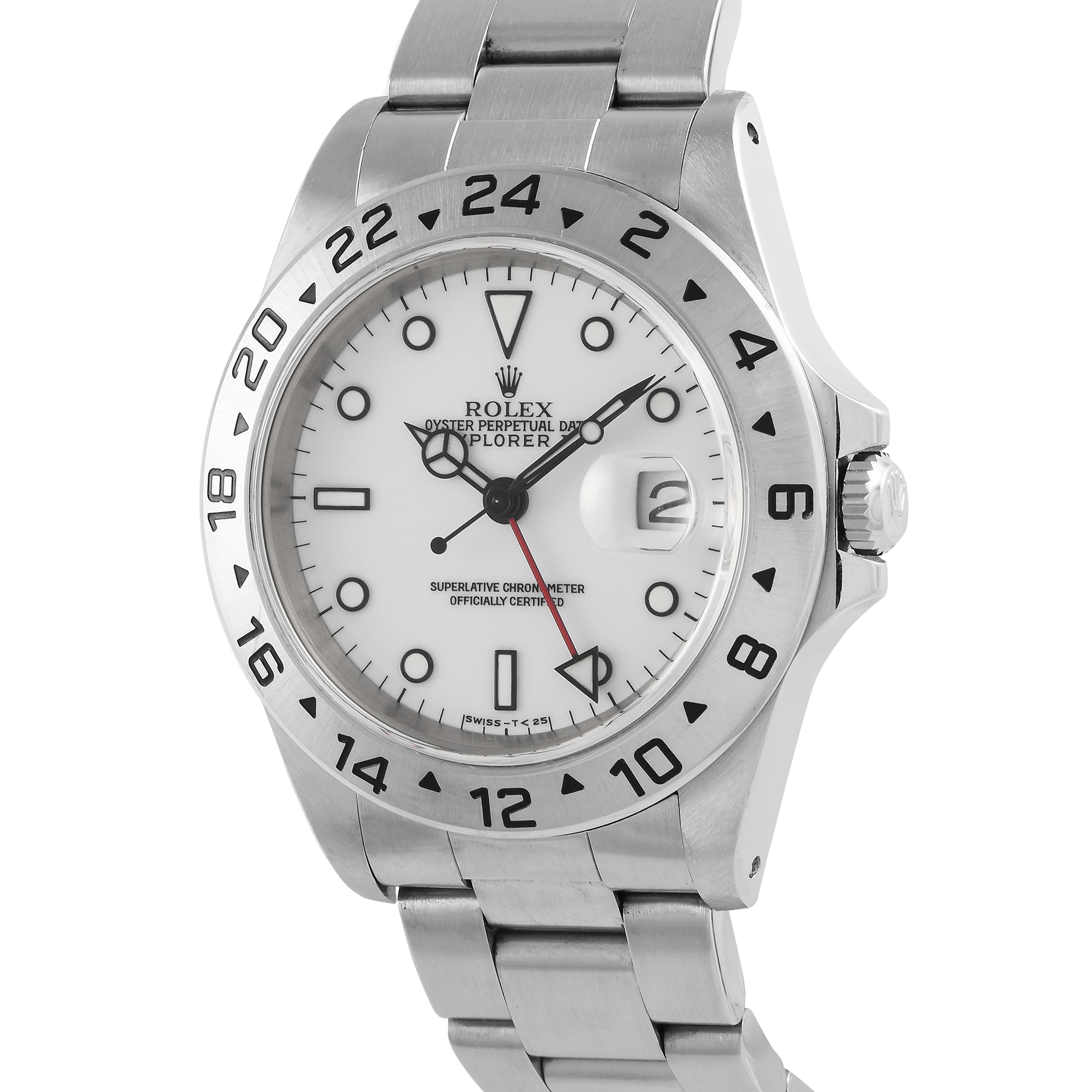 Rolex Explorer II White Dial Watch 16570