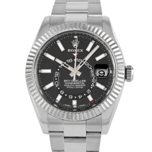 Rolex Sky-Dweller Black Dial Watch 326934