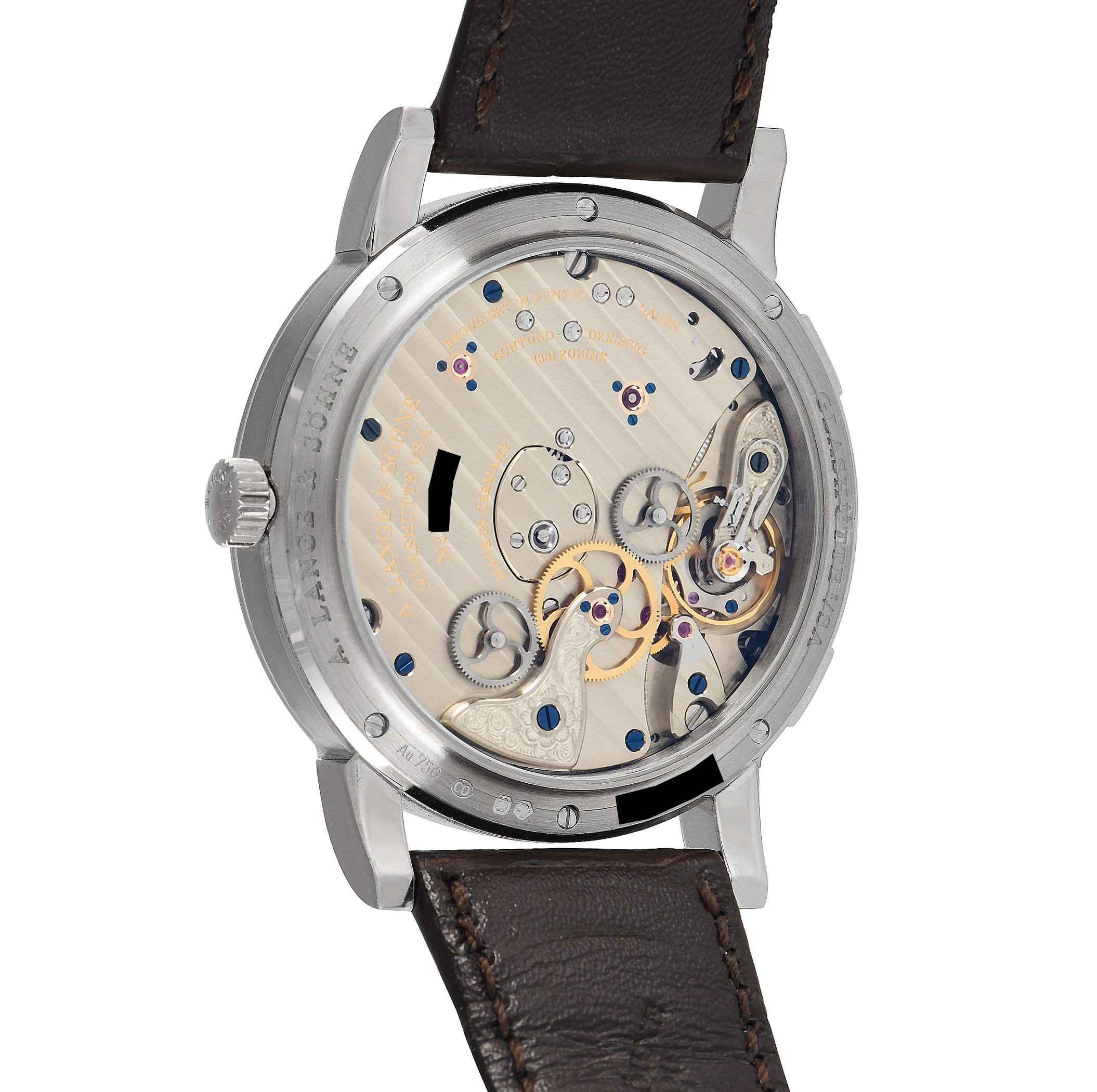 A. Lange & Sohne Lange 1 Time Zone Watch 136.029
