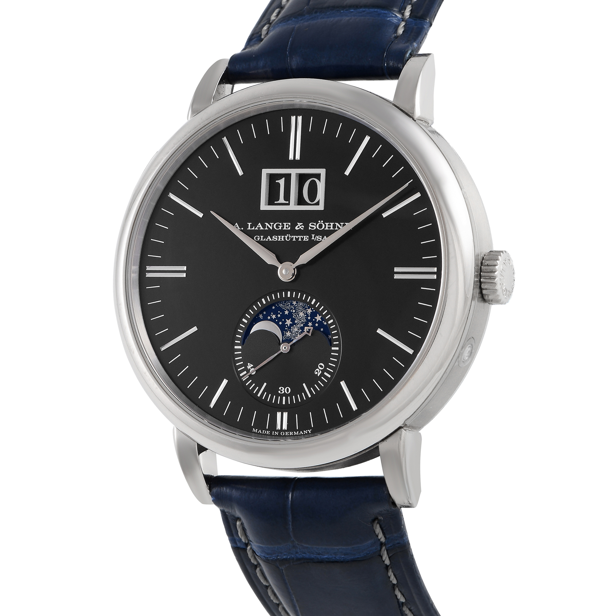 A. Lange & Sohne Saxonia Moon Phase Watch 384.029