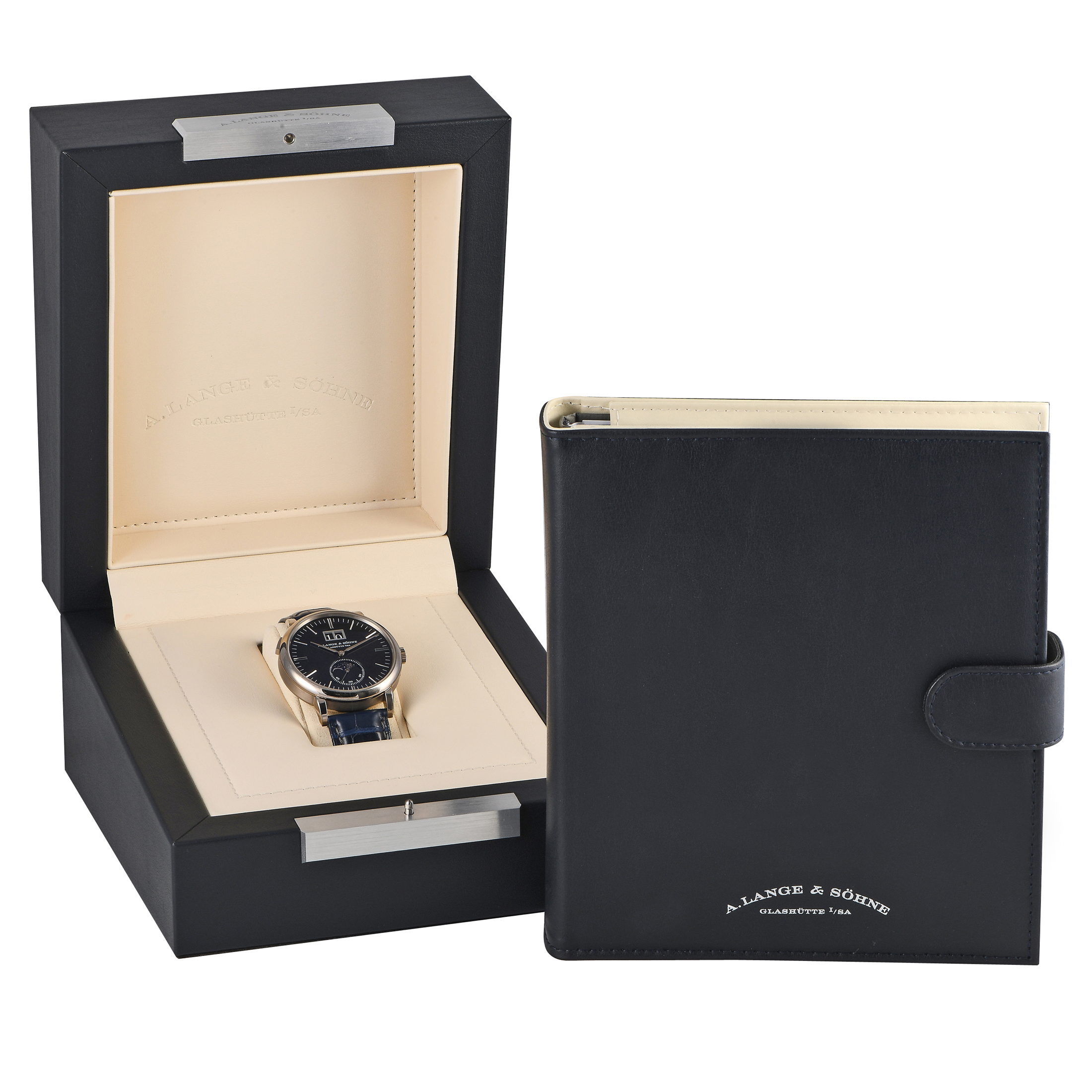 A. Lange & Sohne Saxonia Moon Phase Watch 384.029