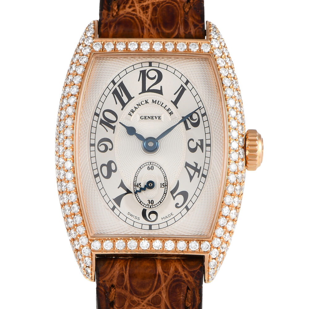 Franck Muller Cintrée Curvex Watch 1752 S6 PM D - 25mm - Silver