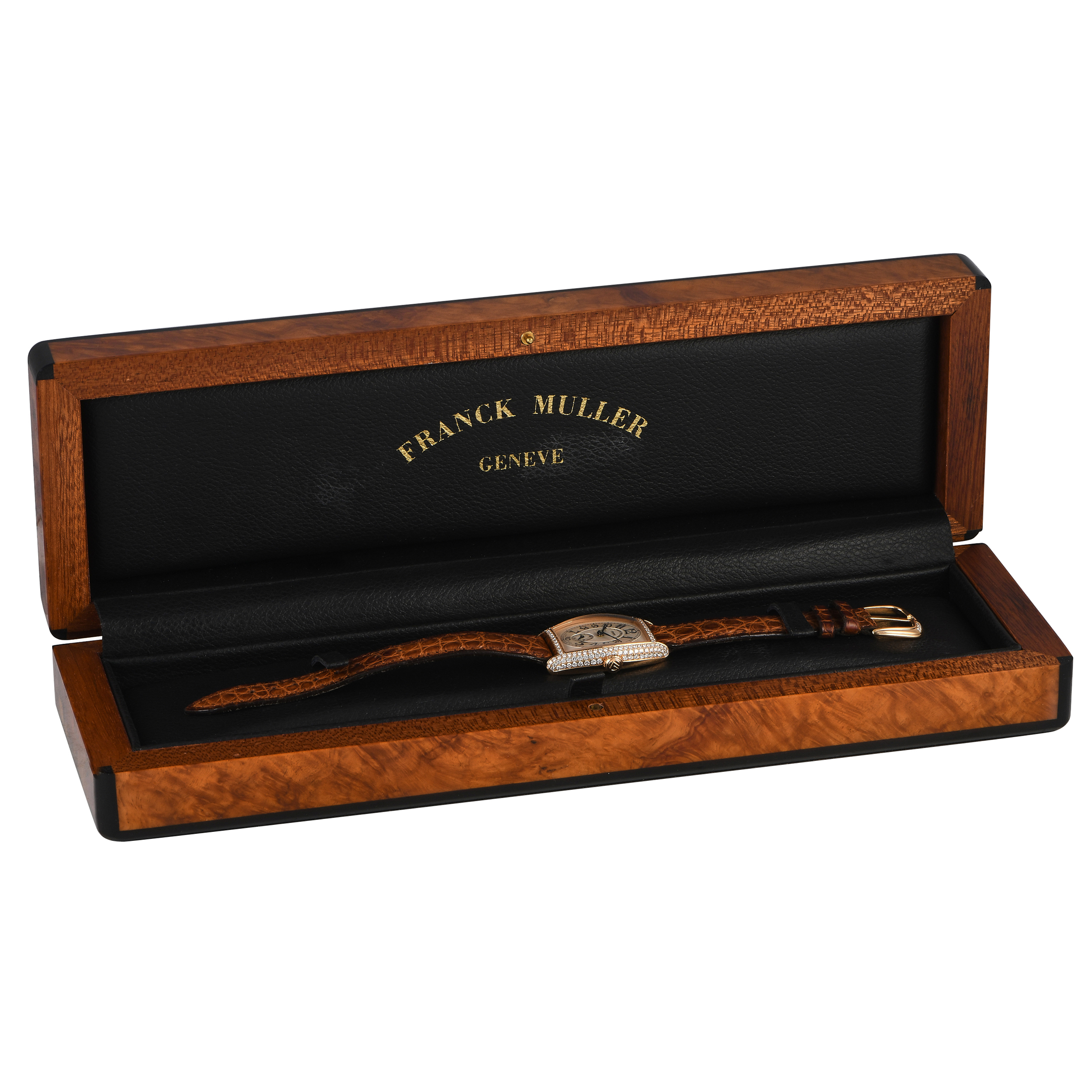 Franck Muller Cintrée Curvex Watch 1752 S6 PM D - 25mm - Silver