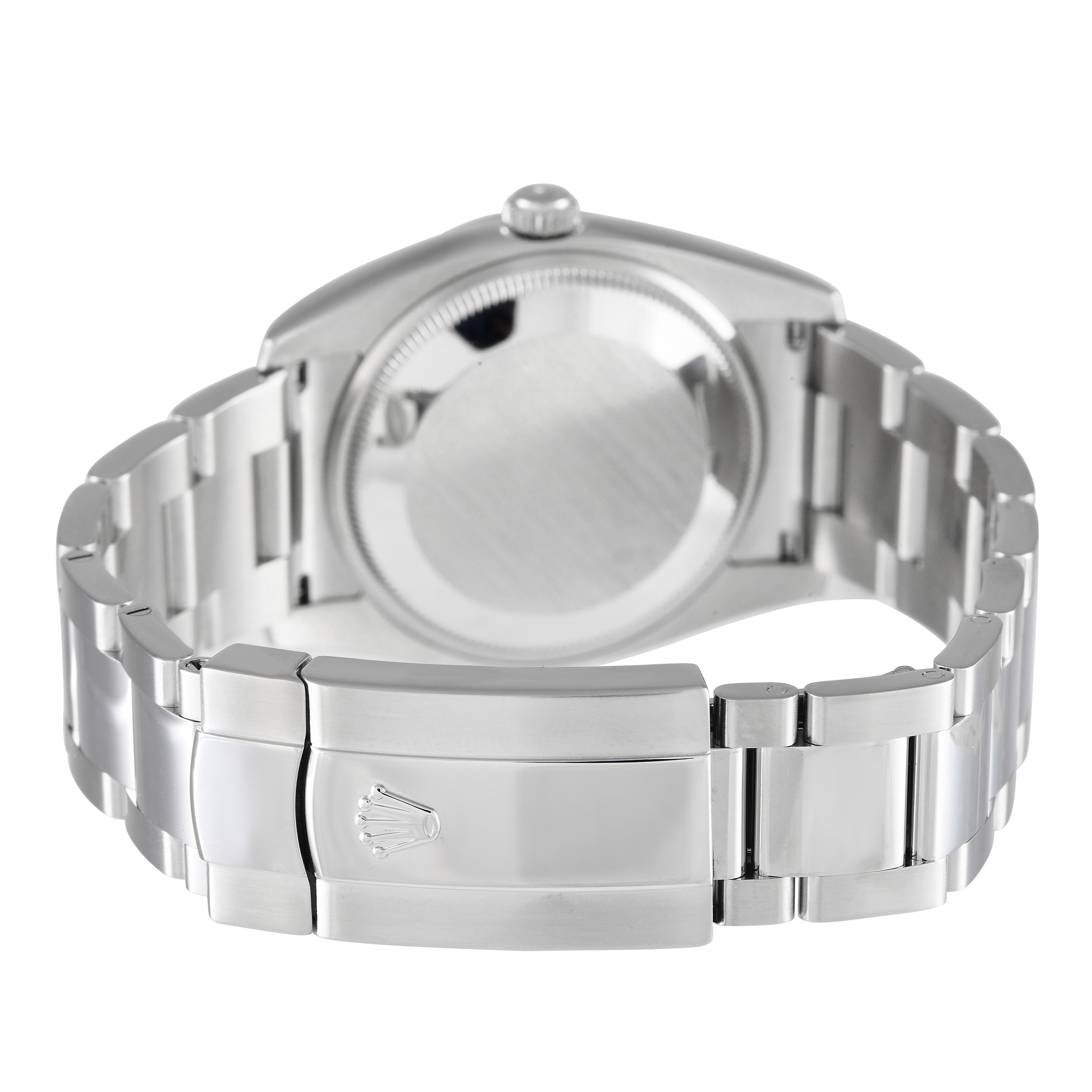 Rolex Oyster Perpetual Date 34 Blue Dial Watch 115234