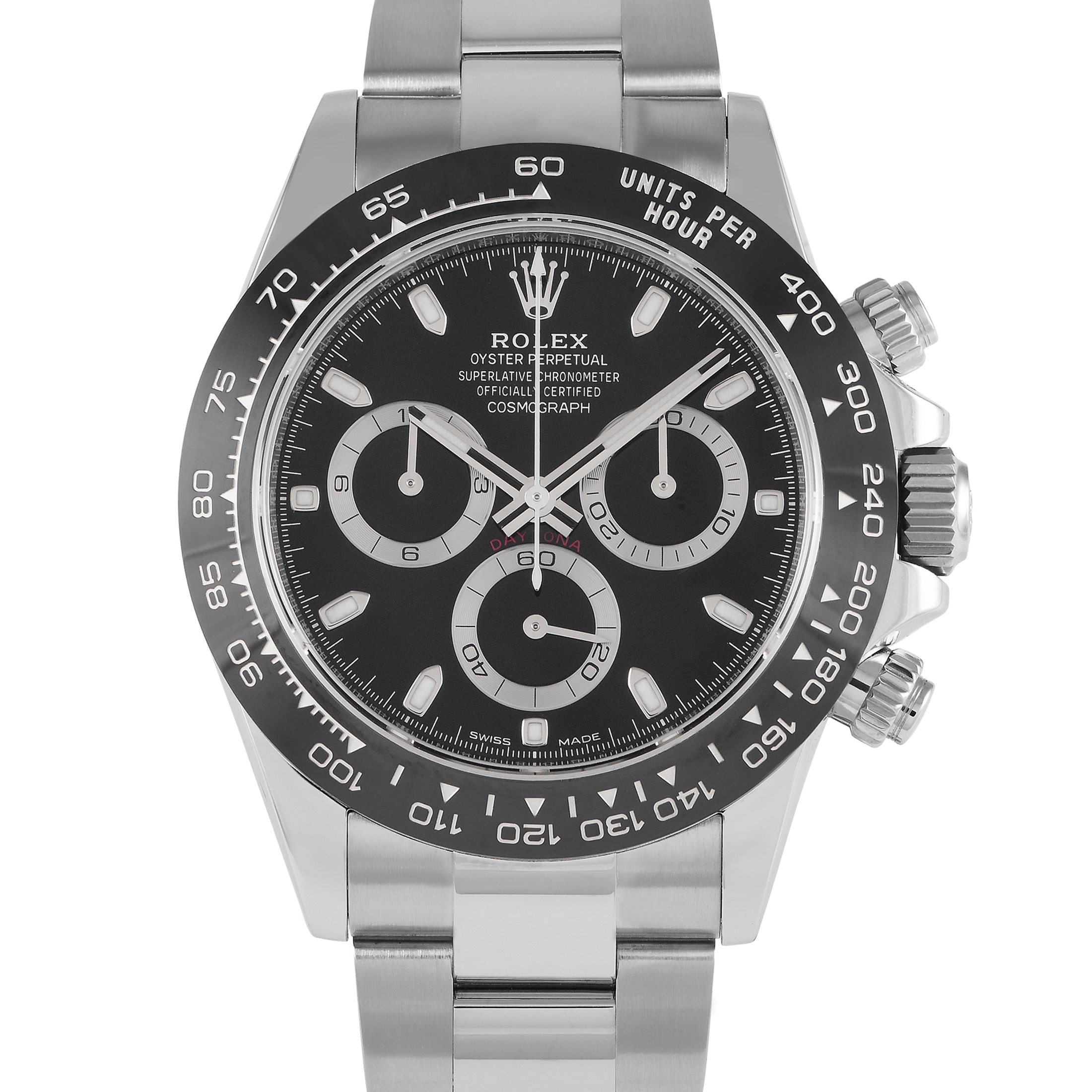 Rolex Daytona Black Dial Watch 166500LN