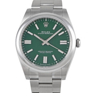Rolex Oyster Perpetual 36 Green Dial Watch 126000