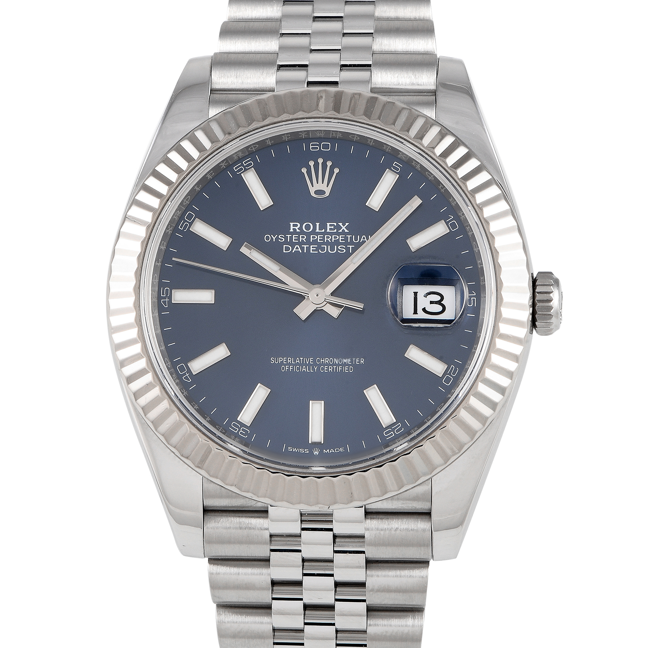 Rolex Datejust 41 Blue Dial Watch 126334