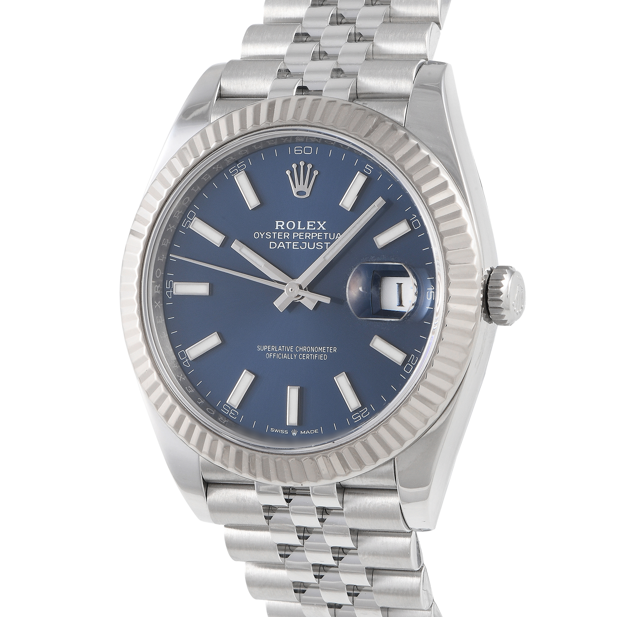 Rolex Datejust 41 Blue Dial Watch 126334