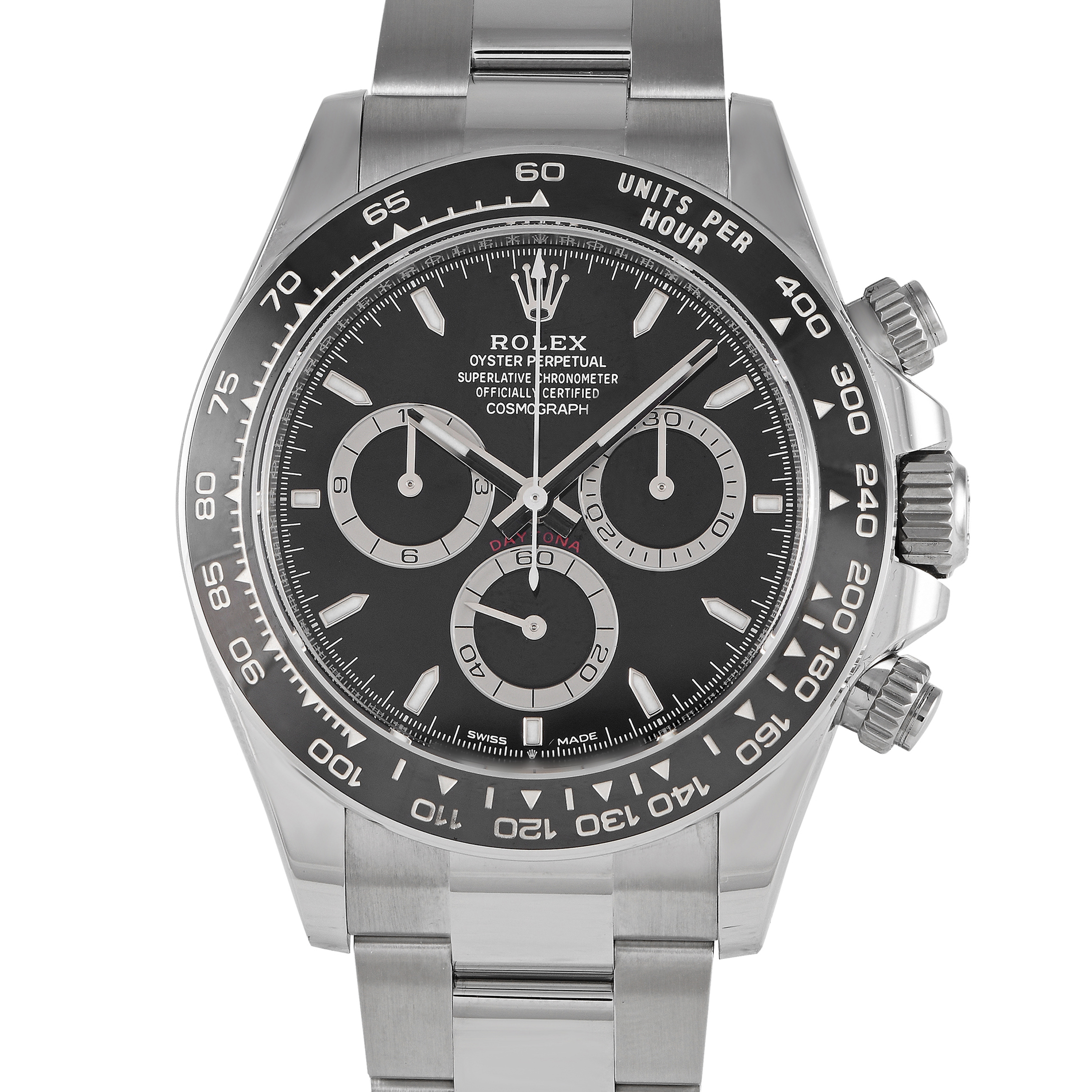 Rolex Daytona Black Dial Watch 126500LN-0002