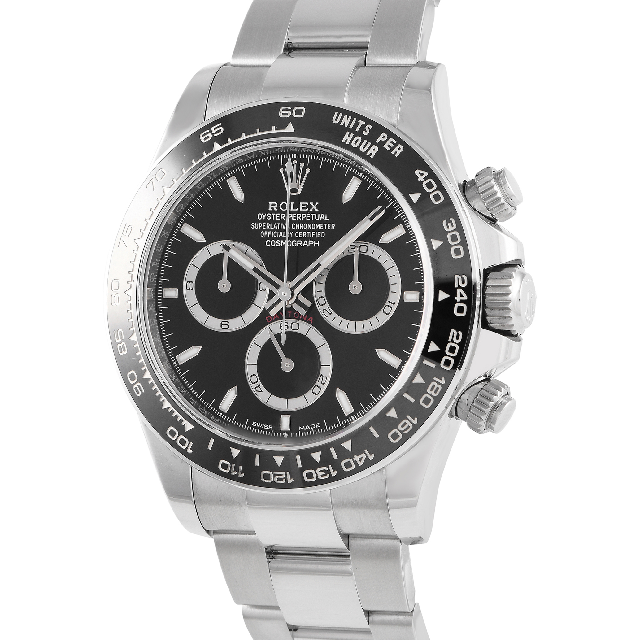 Rolex Daytona Black Dial Watch 126500LN-0002