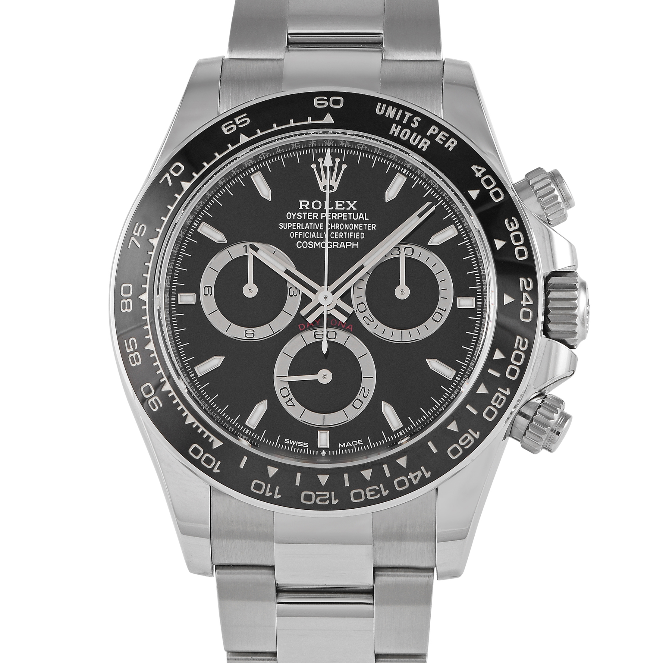 Rolex Daytona Black Dial Watch 126500LN