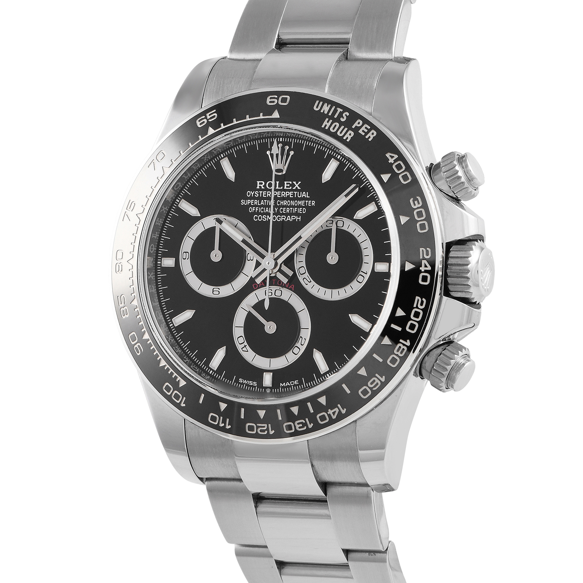 Rolex Daytona Black Dial Watch 126500LN