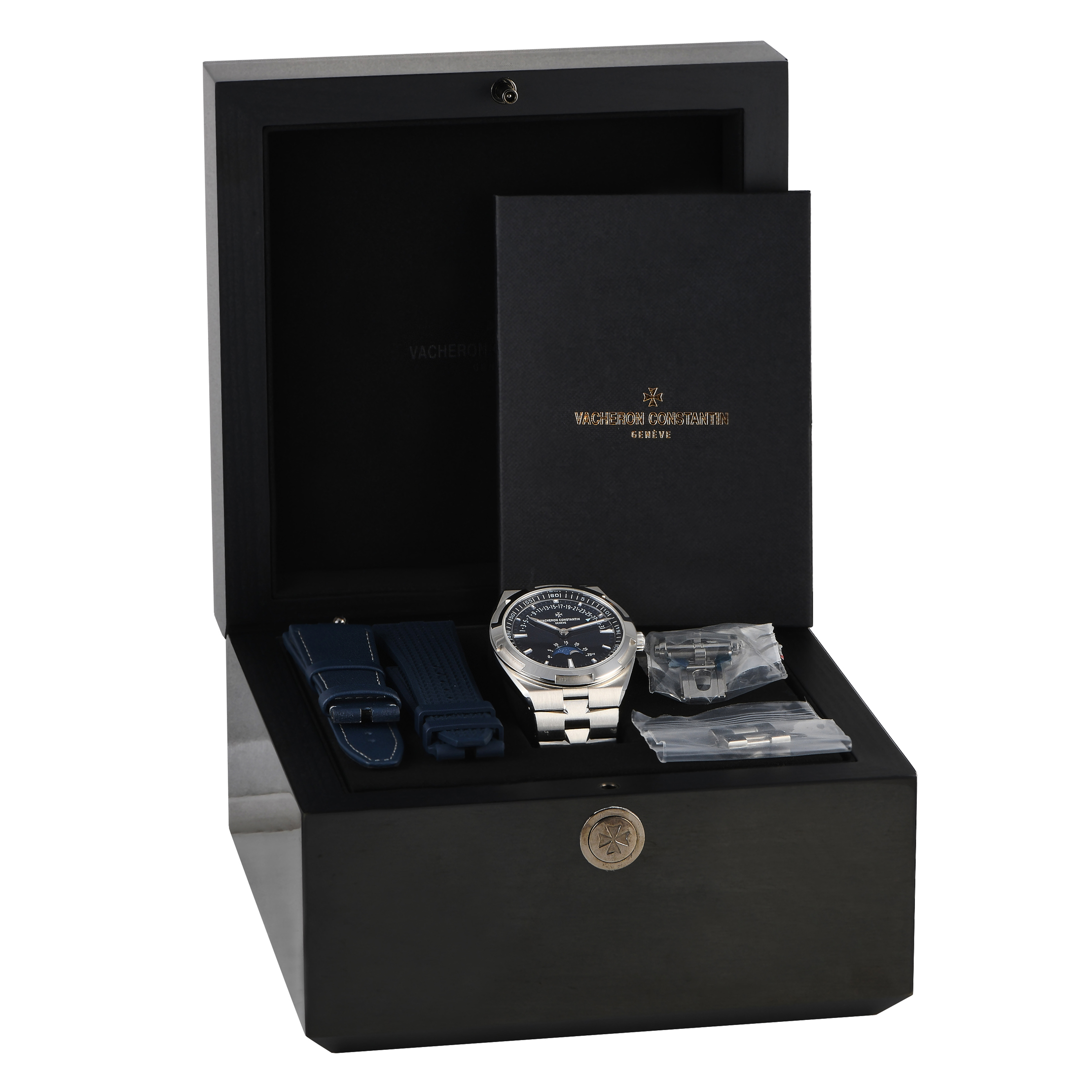 Vacheron Constantin Overseas Moon Phase Retrograde Date Watch 4000V/210A-B911