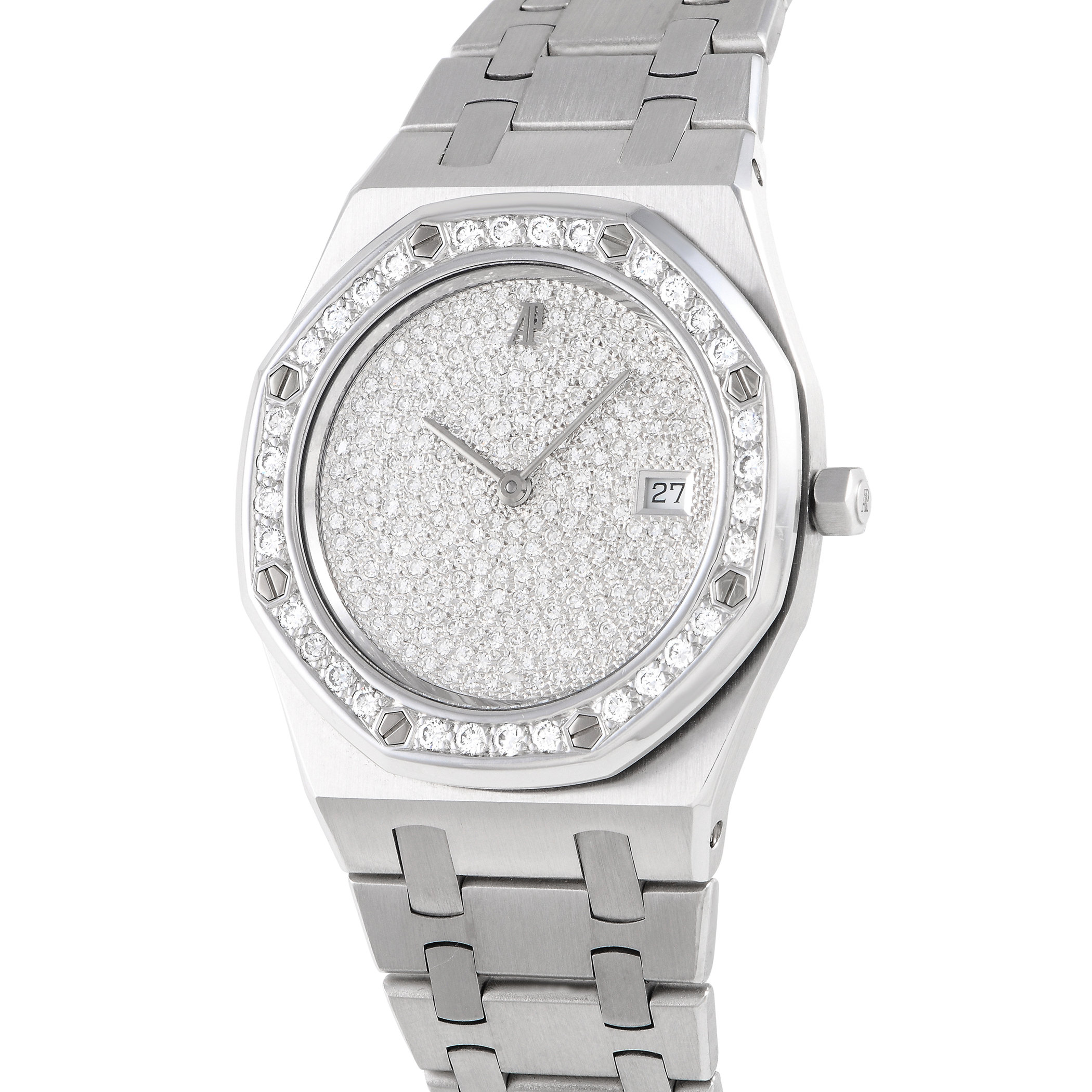 Audemars Piguet Royal Oak Diamond Dial Watch 14544BC