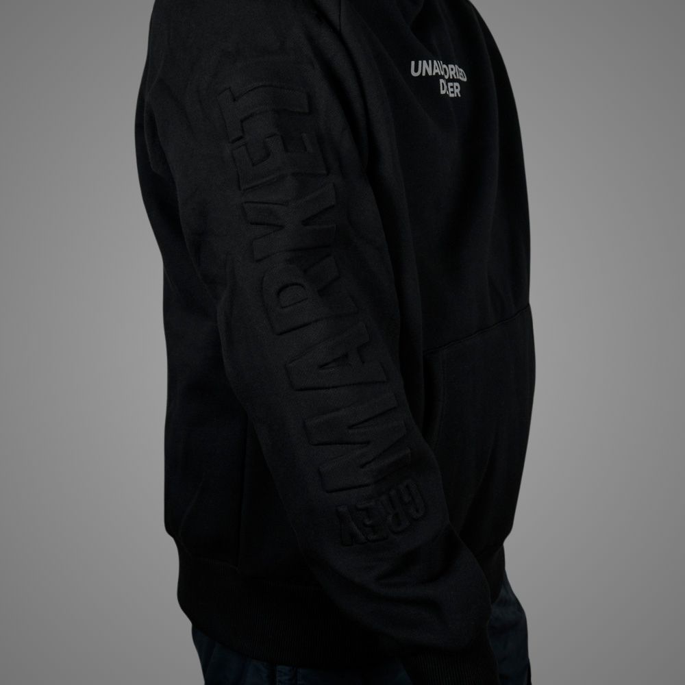 Luxury Bazaar Black "Unauthorized Dealer"® GREY MARKET Hoodie