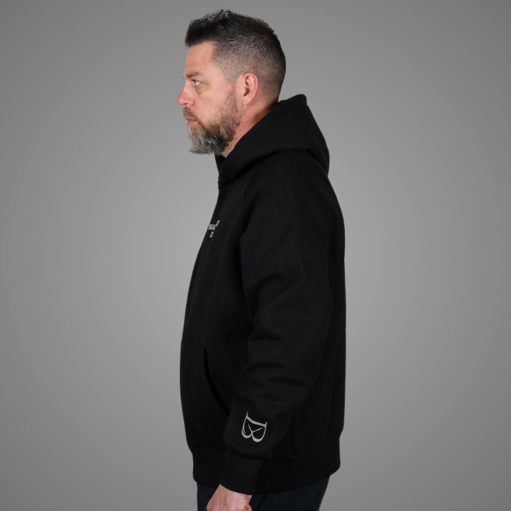 Luxury Bazaar Black "Unauthorized Dealer"® GREY MARKET Hoodie