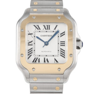 Cartier Santos Medium Two-Tone Watch W2SA0007