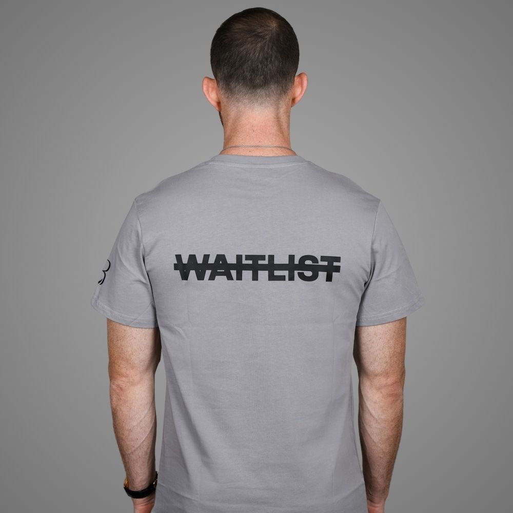 Luxury Bazaar Gray "Unauthorized Dealer"® Crewneck T-Shirt