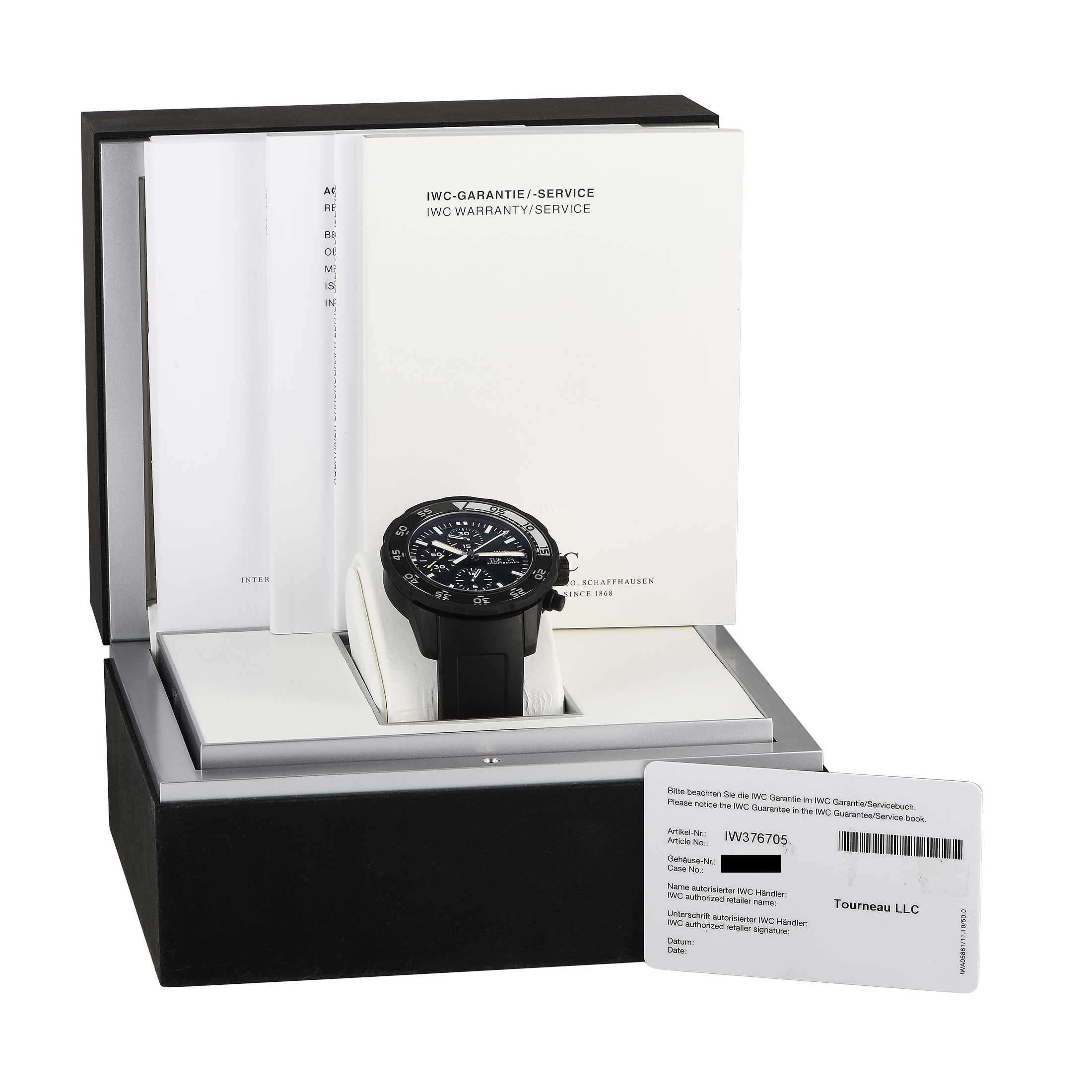 IWC Aquatimer Chronograph Galapagos Islands Watch IW376705