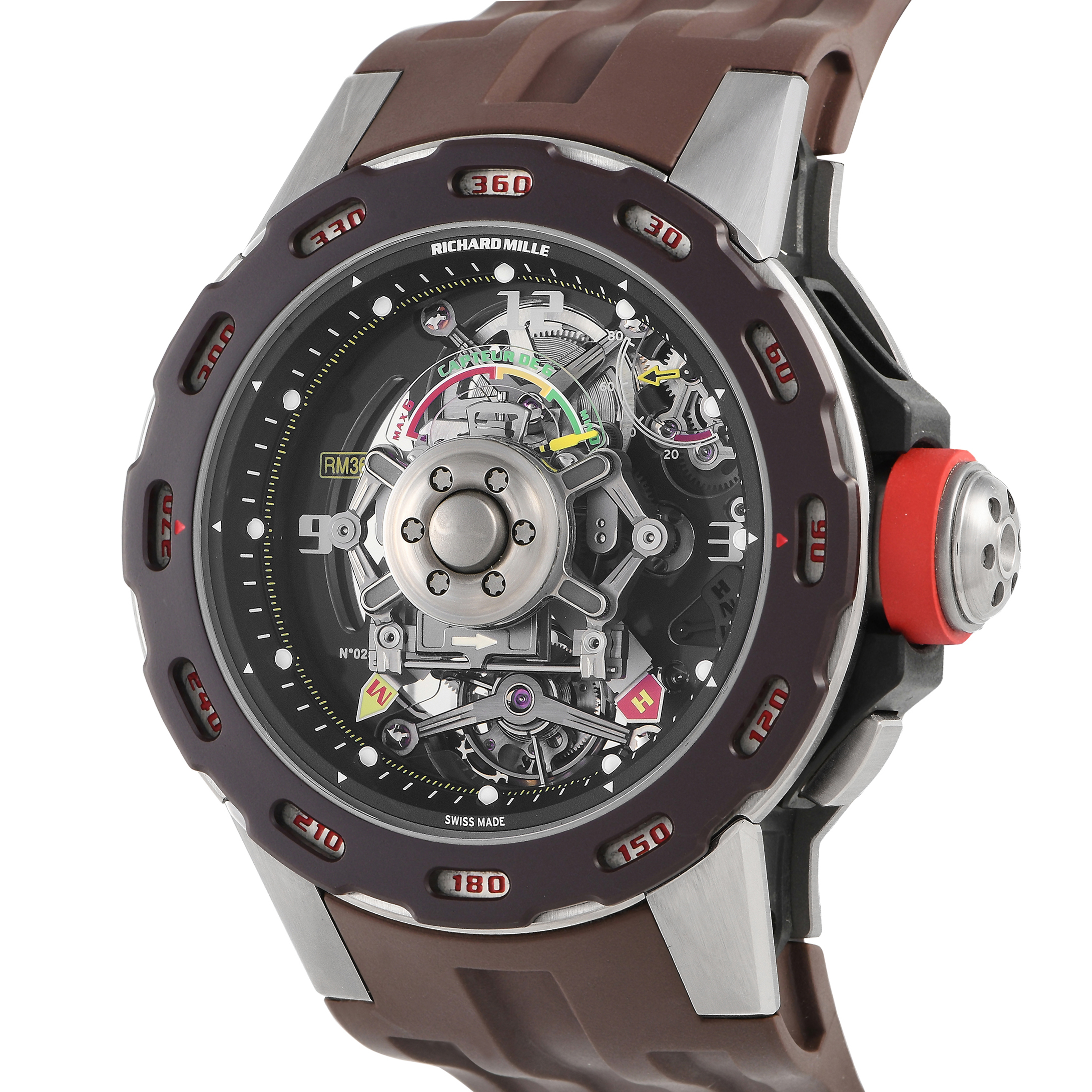 Richard Mille RM 36-01 G-Sensor Tourbillon Sébastien Loeb Watch RM3601