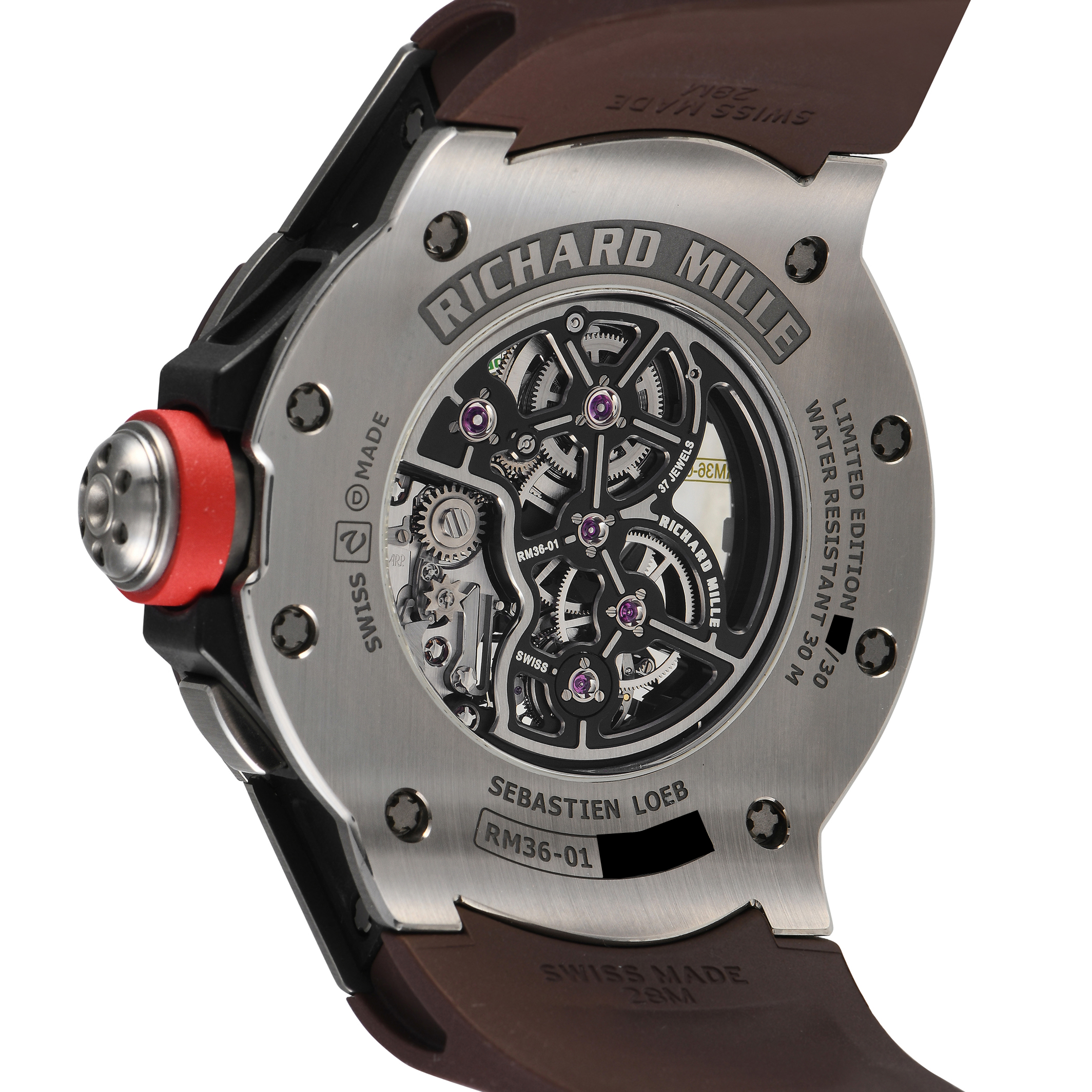 Richard Mille RM 36-01 G-Sensor Tourbillon Sébastien Loeb Watch RM3601