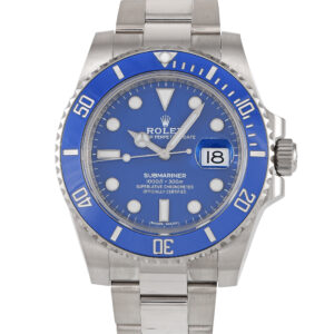 Rolex Submariner Date Blue Dial Watch 116619LB