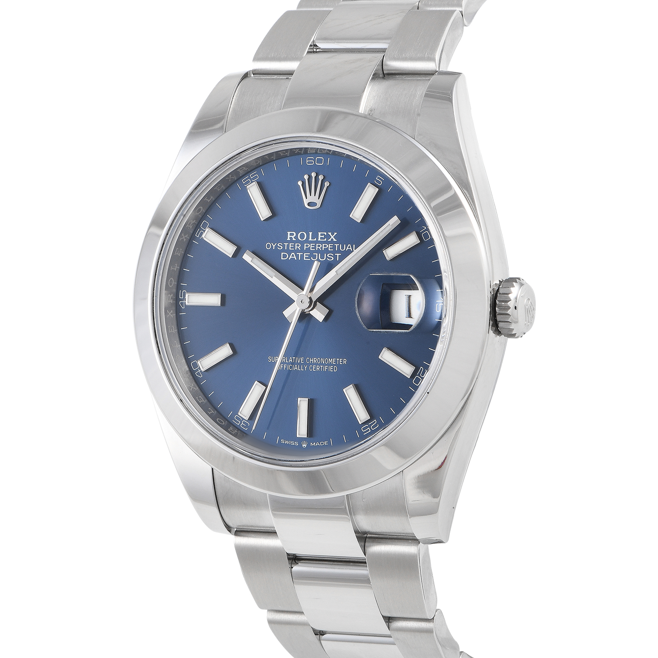 Rolex Datejust 41 Blue Dial Watch 126300