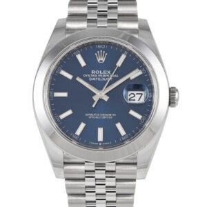 Rolex Datejust 41 Bright Blue Dial Watch 126300
