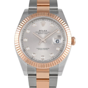 Rolex Datejust 41 Sundust Diamond Dial Watch 126331