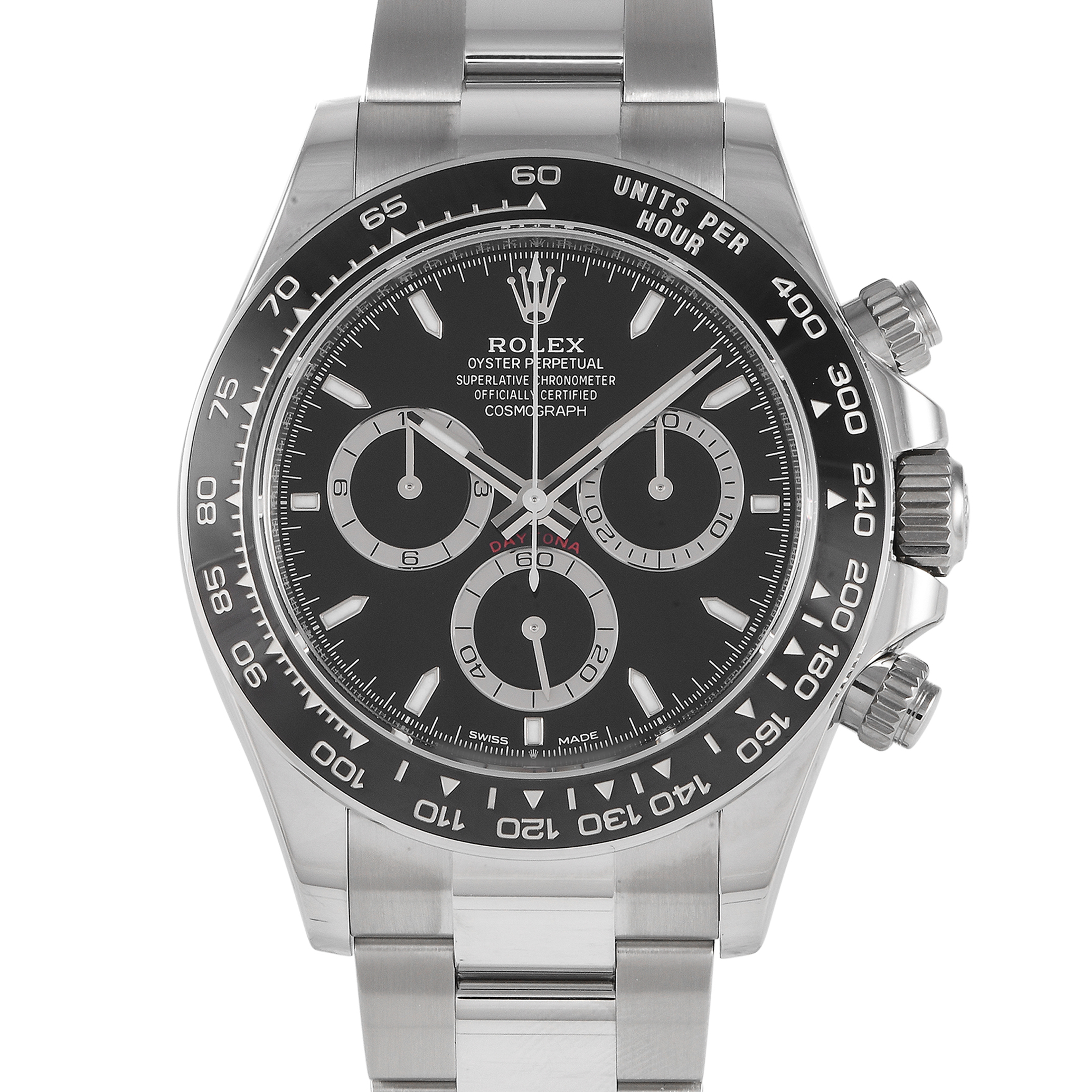 Rolex Daytona Black Dial Watch 126500LN