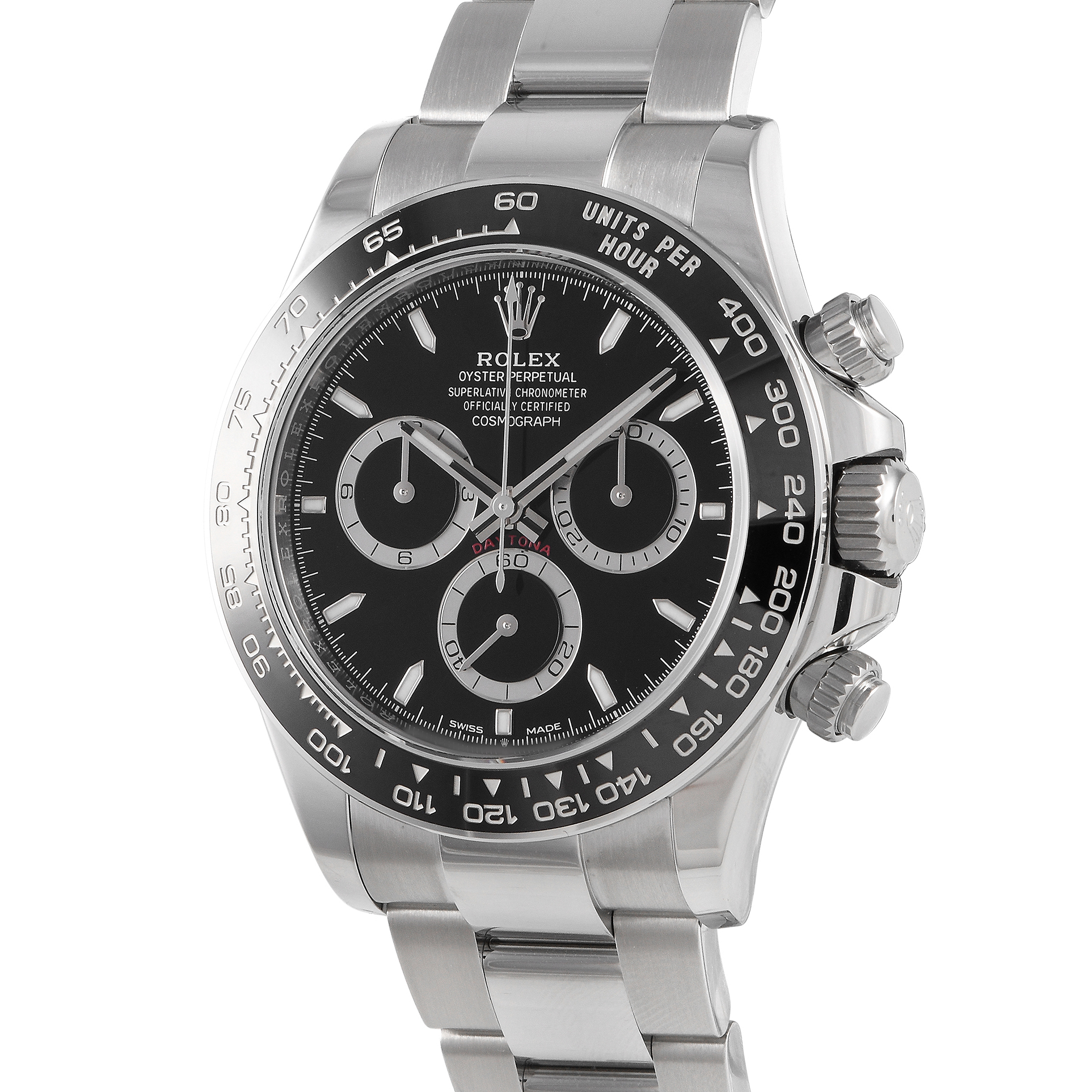 Rolex Daytona Black Dial Watch 126500LN