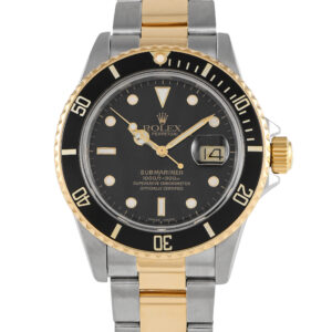 Rolex Submariner Black Dial Watch 16613