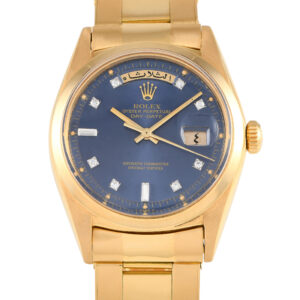 Rolex Day-Date 36 Diamond Arabic Dial Watch 1802/8