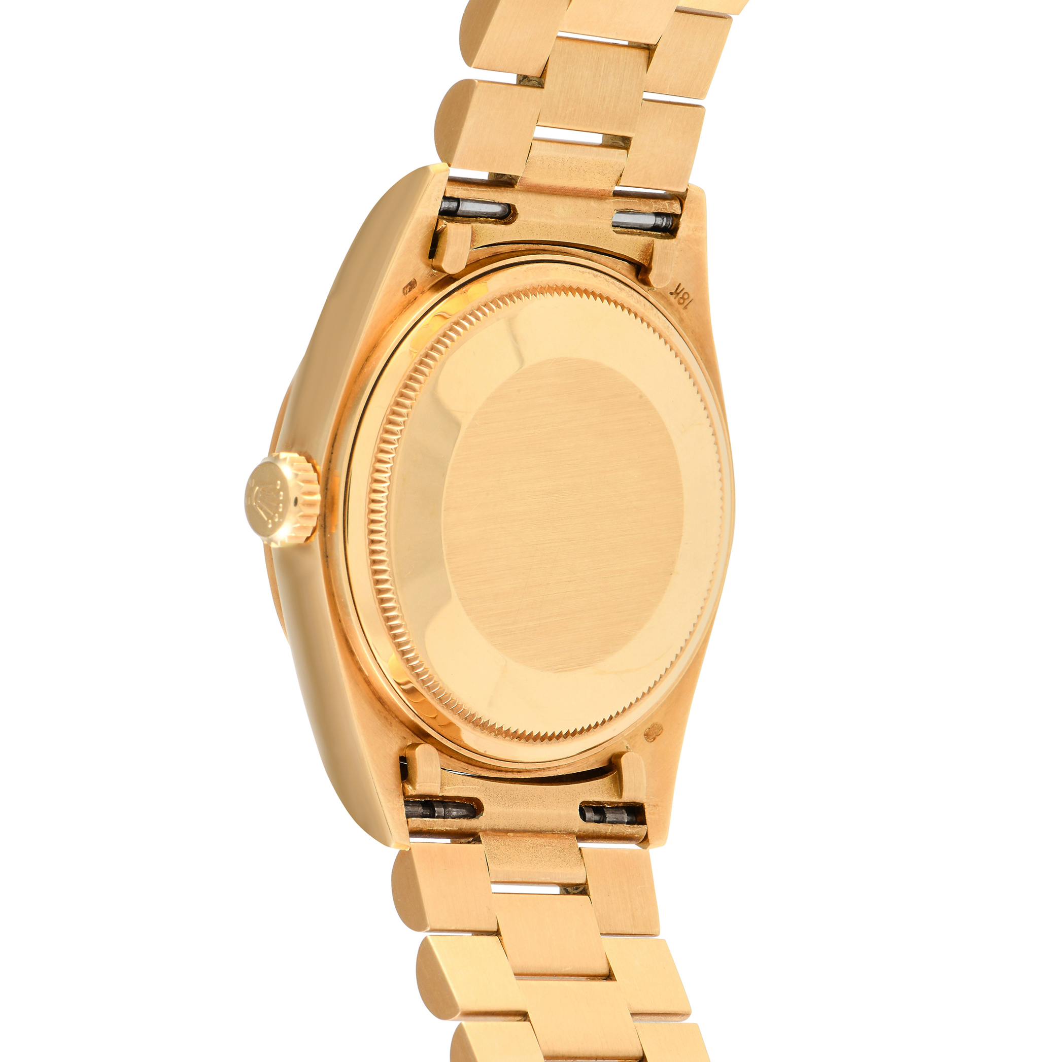 Rolex Day-Date 36 Champagne Diamond Dial Watch 18038