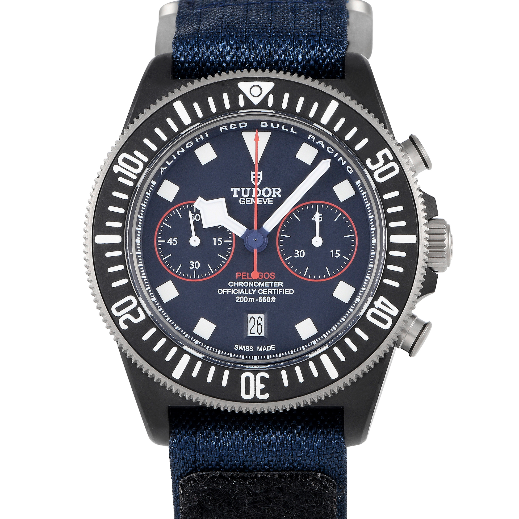 Tudor Pelagos FXD Chrono Alinghi Red Bull Racing Watch 25807KN-0001