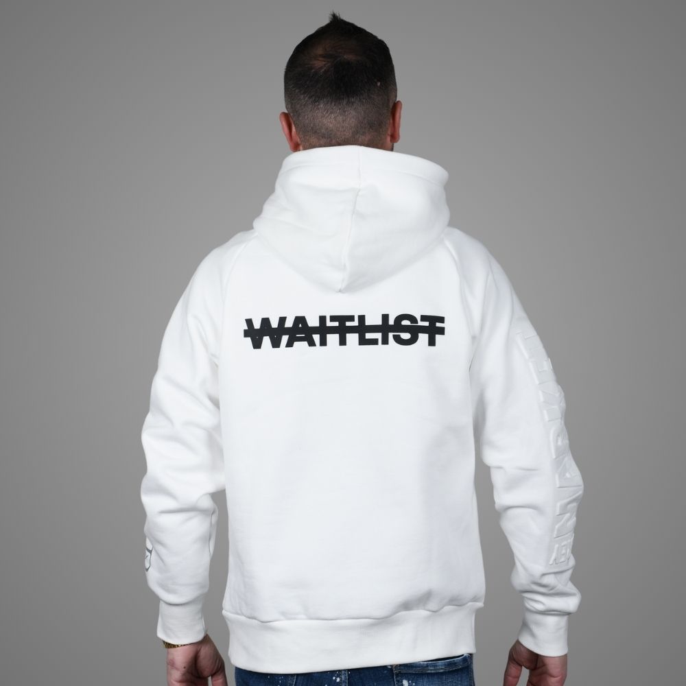 Luxury Bazaar White "Unauthorized Dealer" Hoodie