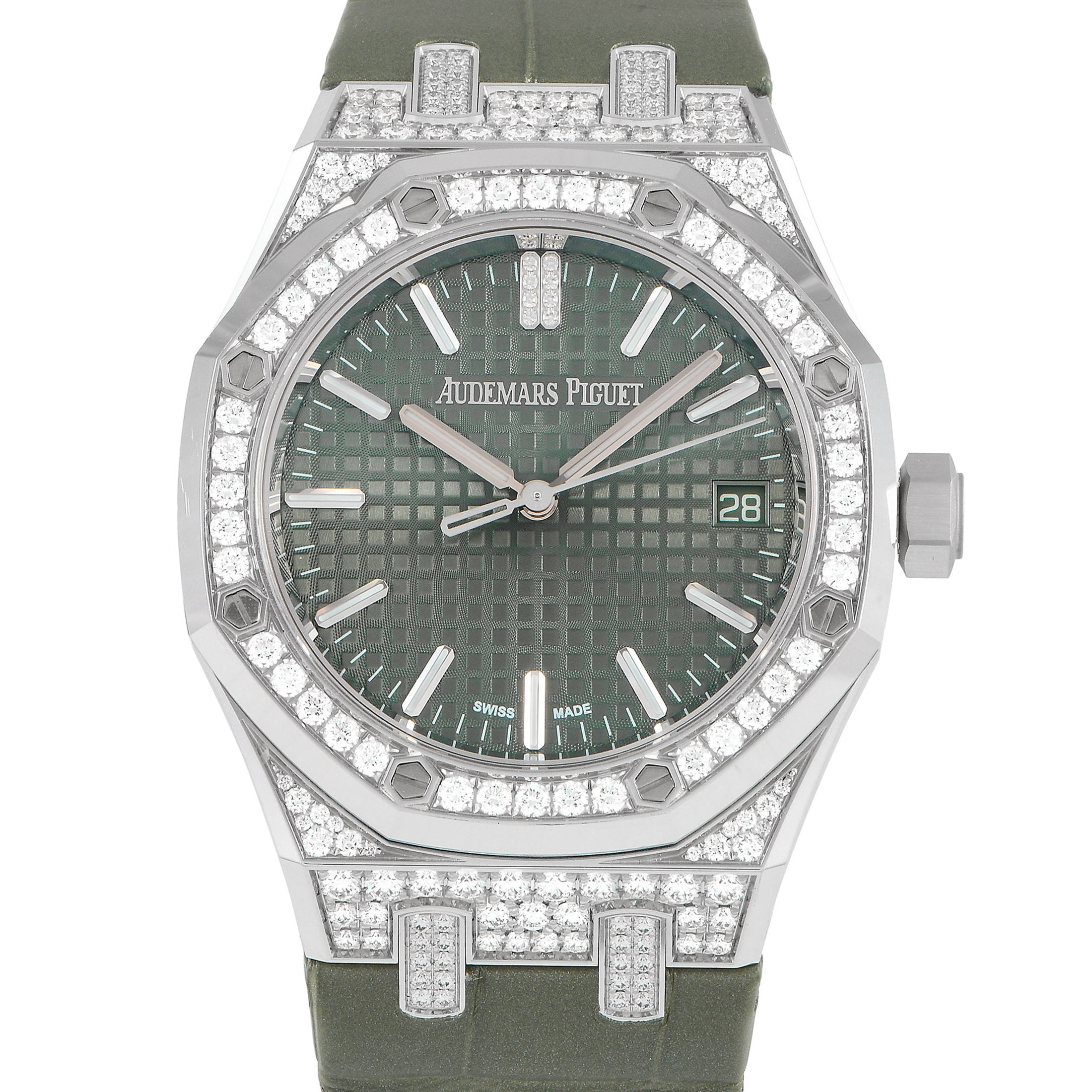 Audemars Piguet Royal Oak Diamond Watch 15551BC.ZZ.D405CR.01