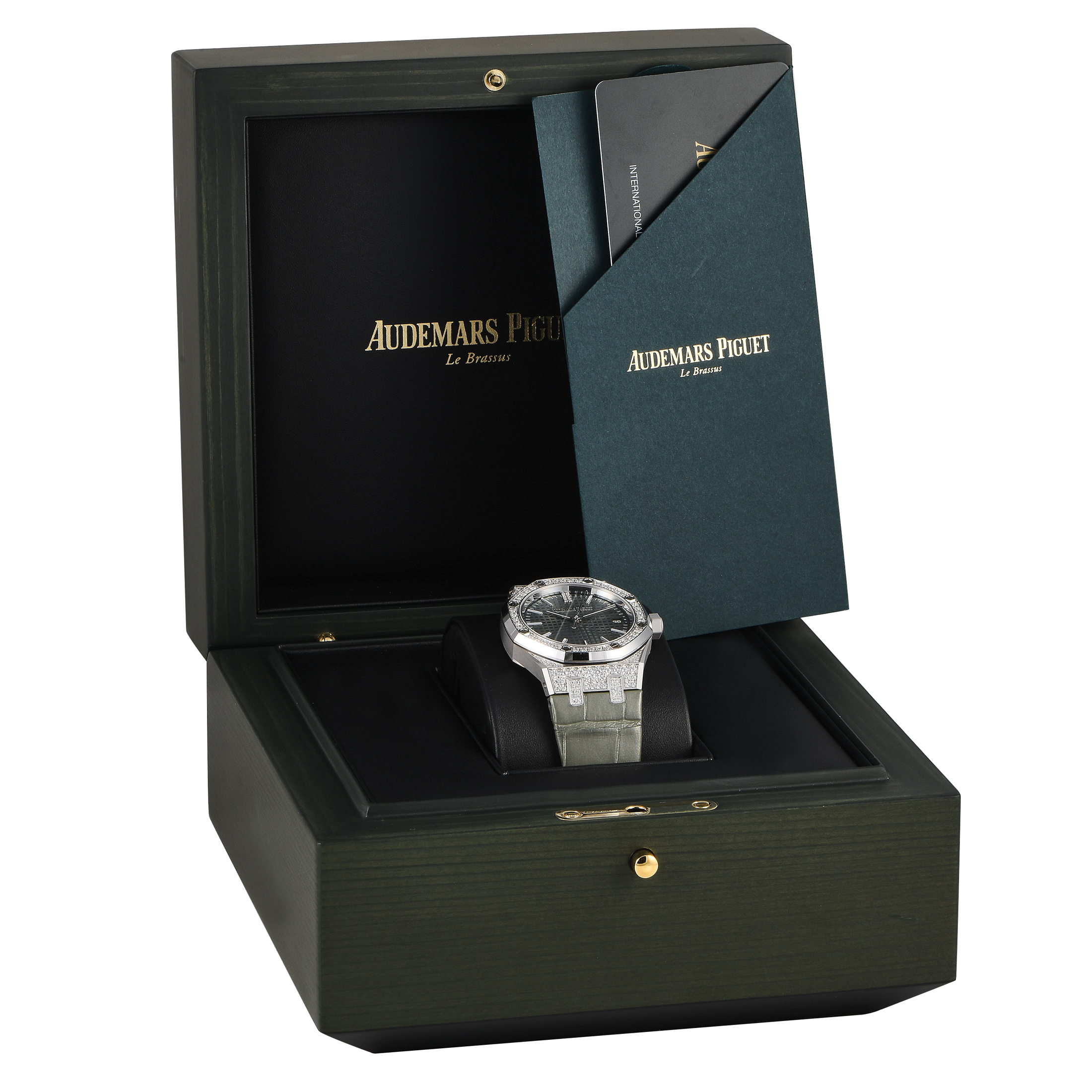 Audemars Piguet Royal Oak Diamond Watch 15551BC.ZZ.D405CR.01