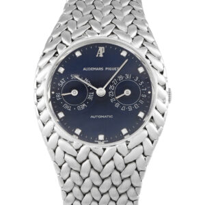 Audemars Piguet Cobra Day Date Diamond Dial 18K White Gold Watch 5587BC