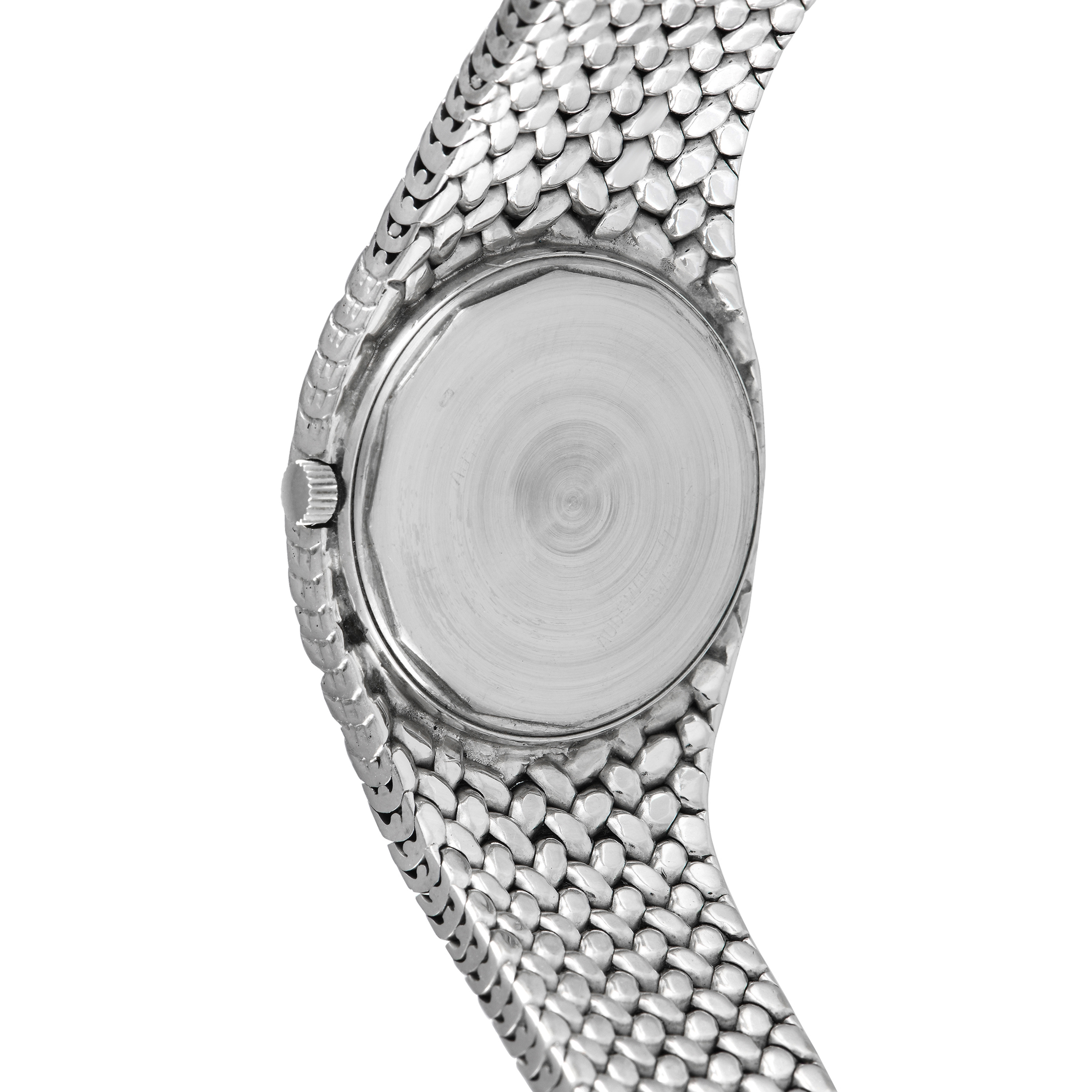 Audemars Piguet Cobra Diamond Pave Dial 18K White Gold Watch 5403