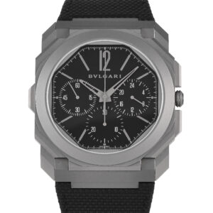 Bvlgari Octo Finissimo Titanium GMT Chronograph Watch 103673