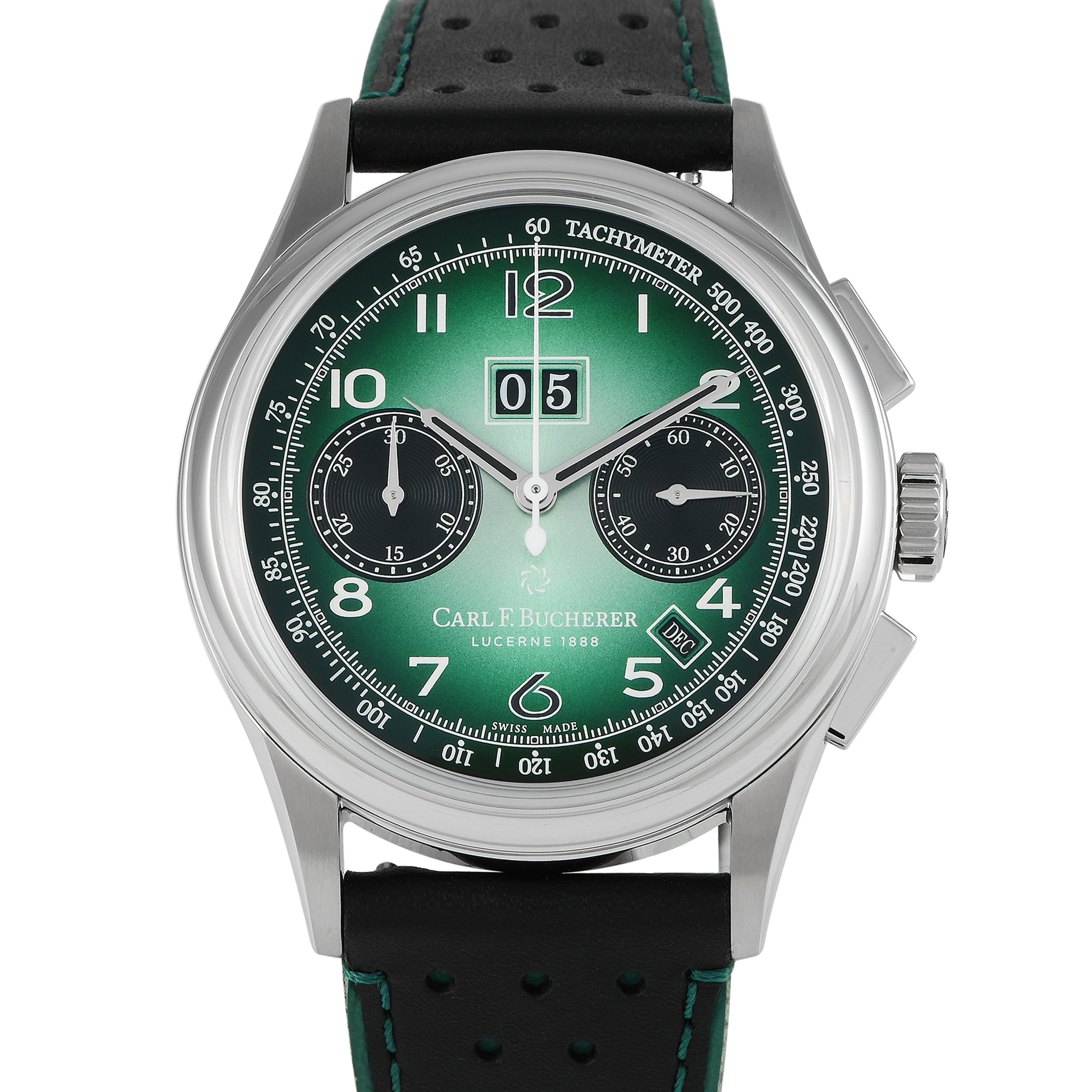 Bucherer Heritage BiCompax Annual Copenhagen Hometown Edition Watch 00.10803.08.92.72