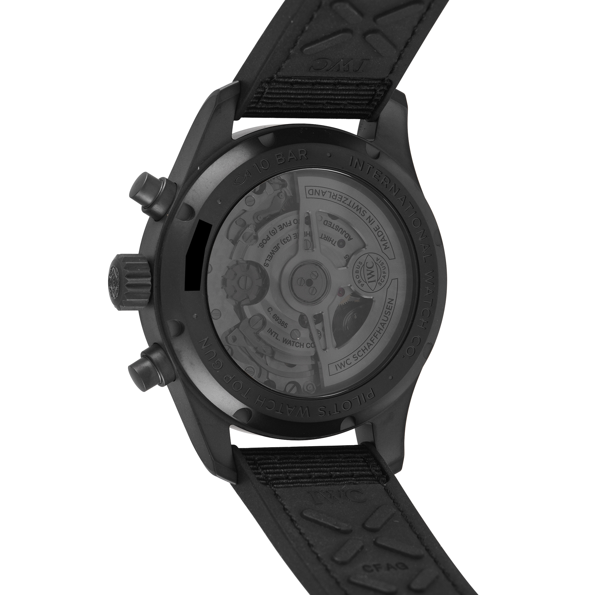 IWC Pilot's Chronograph 41 Top Gun Ceratanium Watch IW388106