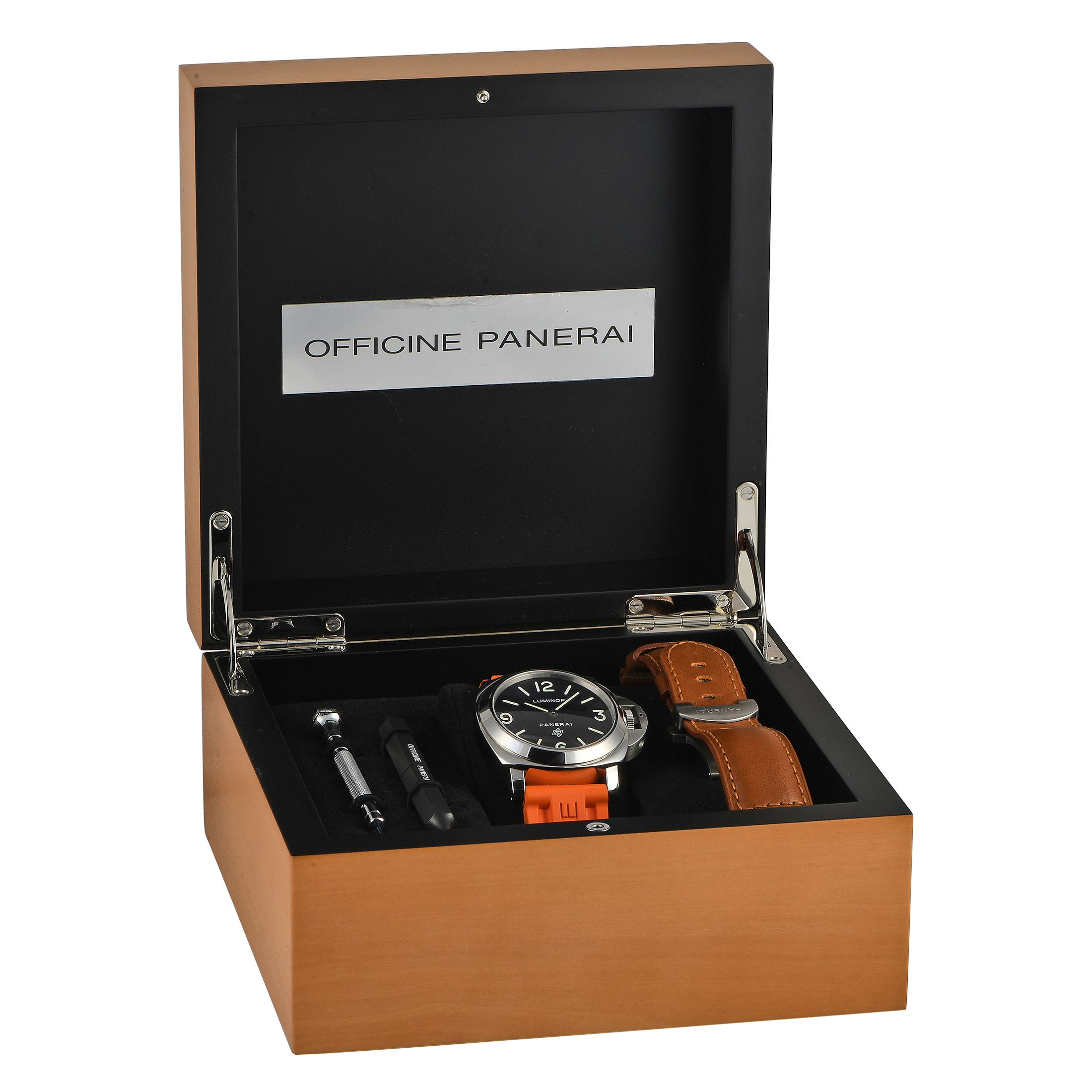 Officine Panerai Luminor Zero Watch PAM000 - 44mm - Black - 2021 -