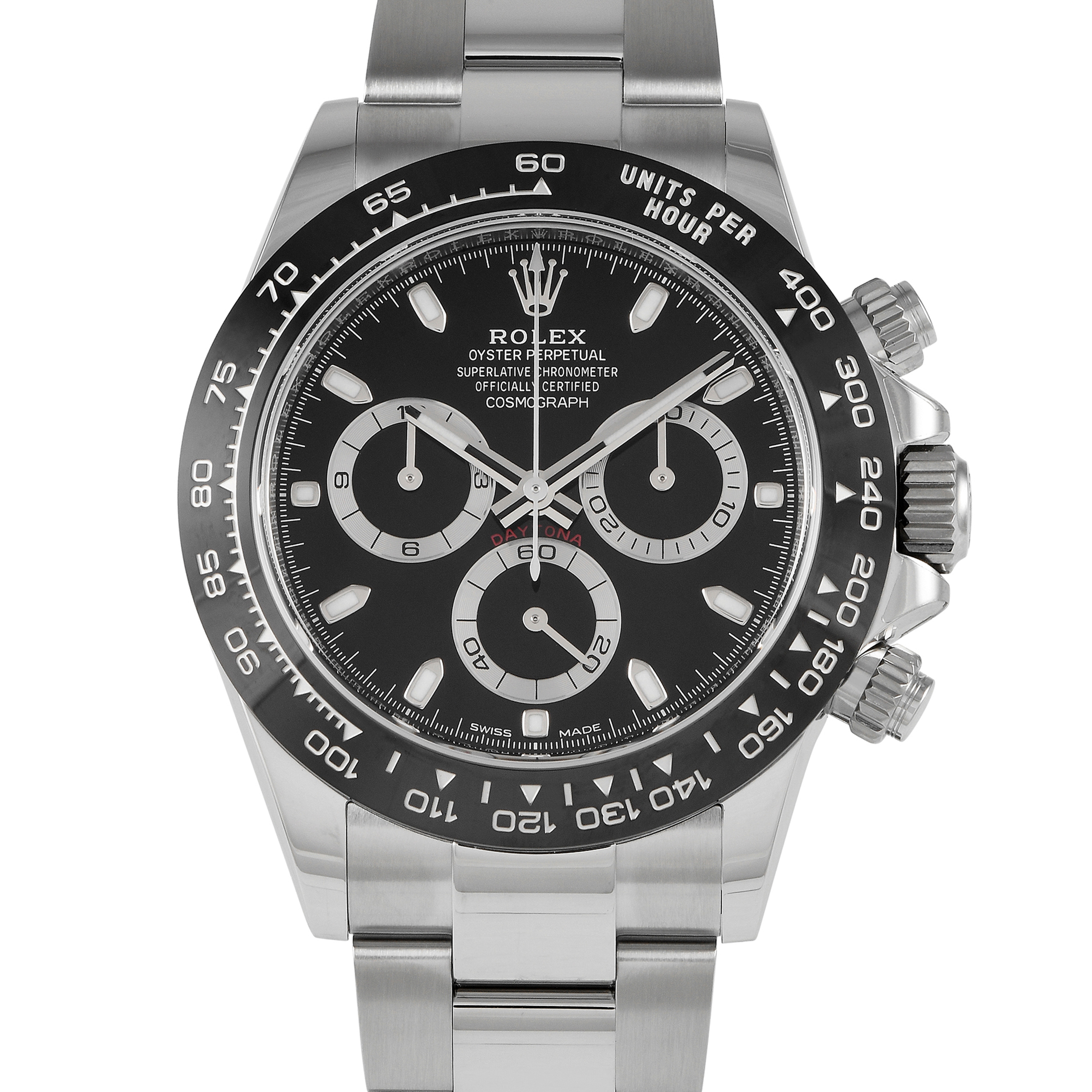 Rolex Daytona Black Dial Watch 116500LN