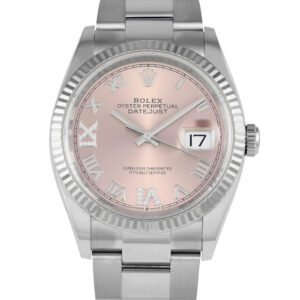 Rolex Datejust 36 Pink Diamond Dial Watch 126234